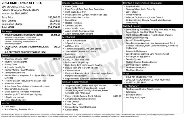 Thumbnail: 2024 GMC Terrain - 9