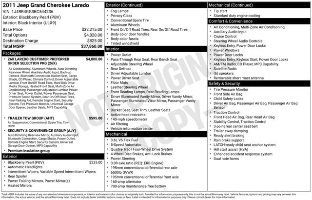 Thumbnail: 2011 Jeep Grand Cherokee - 8