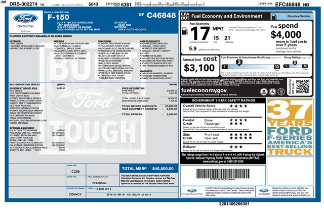 Thumbnail: 2014 Ford F-150 - 8