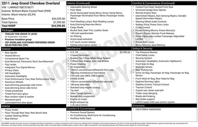 Thumbnail: 2011 Jeep Grand Cherokee - 9