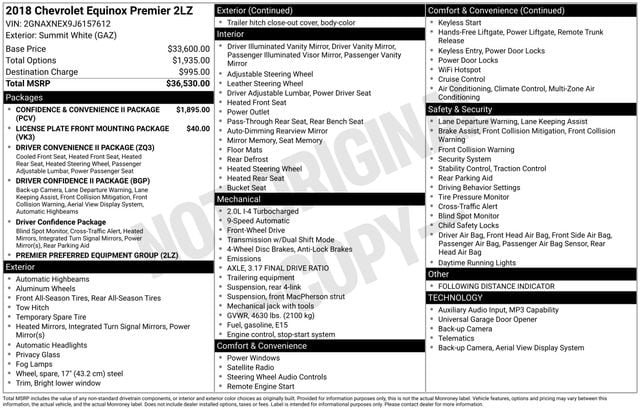Thumbnail: 2018 Chevrolet Equinox - 8