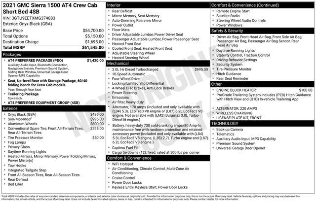Thumbnail: 2021 GMC Sierra 1500 - 8