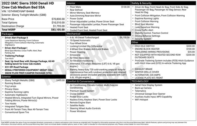 Thumbnail: 2022 GMC Sierra 3500 - 9