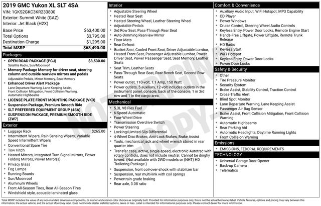 Thumbnail: 2019 GMC Yukon XL - 9