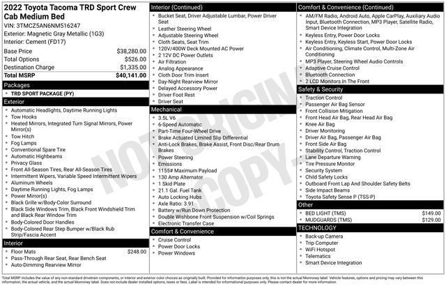 Thumbnail: 2022 Toyota Tacoma - 9