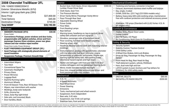 Thumbnail: 2008 Chevrolet TrailBlazer - 8