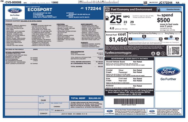 Thumbnail: 2018 Ford EcoSport - 8