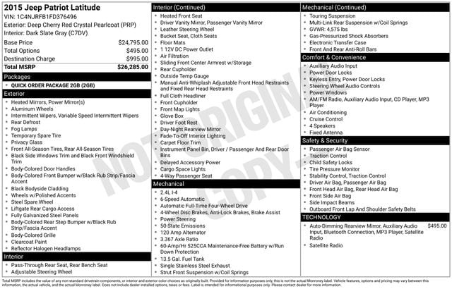 Thumbnail: 2015 Jeep Patriot - 8