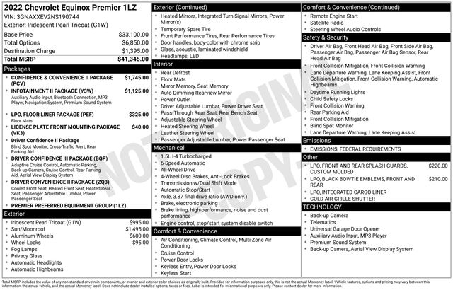Thumbnail: 2022 Chevrolet Equinox - 9