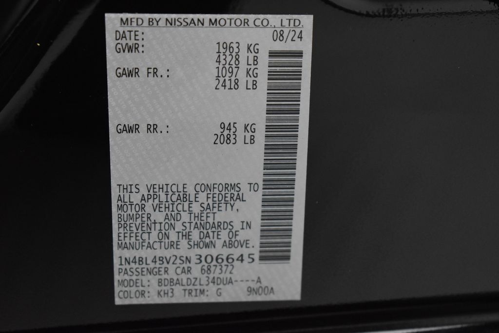 2025 Nissan Altima S - Photo 39
