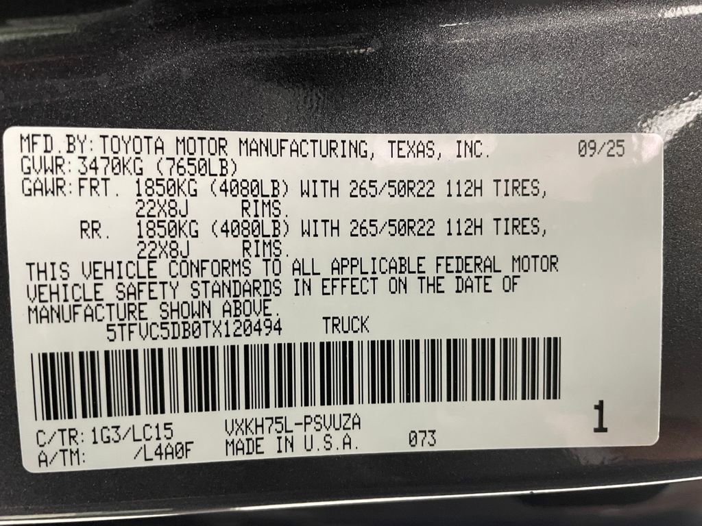 2026 Toyota Tundra Capstone - Photo 59