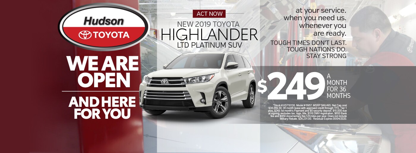 Hudson Toyota in Jersey City New Toyota Dealership