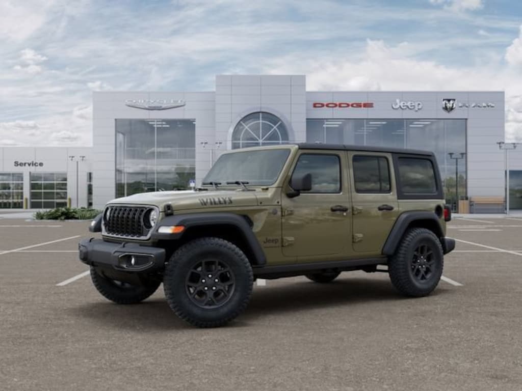 New 2026 Jeep Wrangler 4-DOOR WILLYS Sport Utility