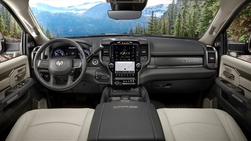 2024 Ram 3500 Dashboard and Infotainment system