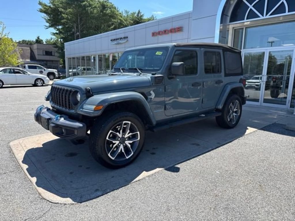 Certified 2024 Jeep Wrangler 4xe Sport SUV