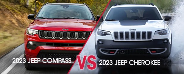 2023 Ccompass vs 2023 Cherokee comparison NY