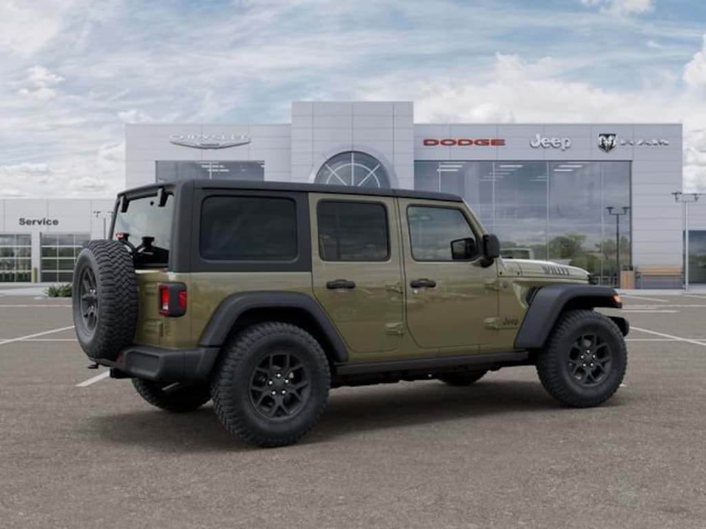 New 2026 Jeep Wrangler 4-DOOR WILLYS Sport Utility