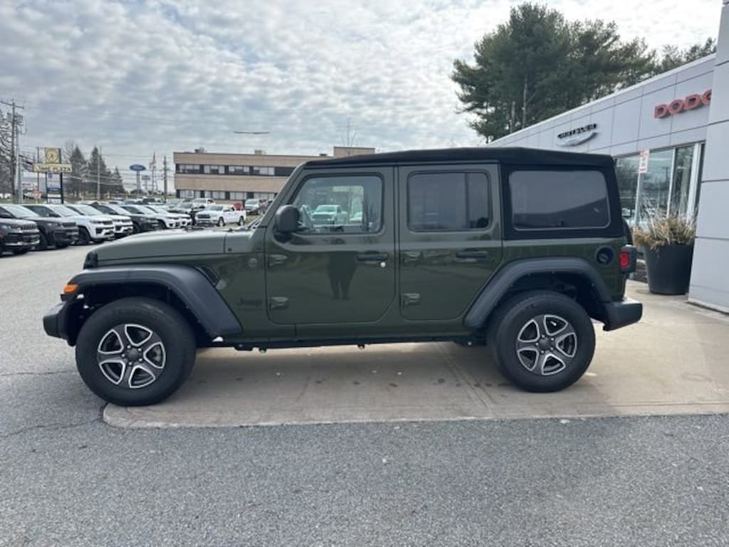 Certified 2022 Jeep Wrangler Unlimited Sport SUV