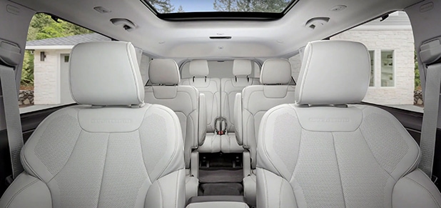 2023 Jeep Grand Cherokee L with three-rows of seats