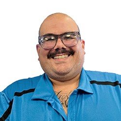 Staff member Max Santiago from 9500d1f05b0c