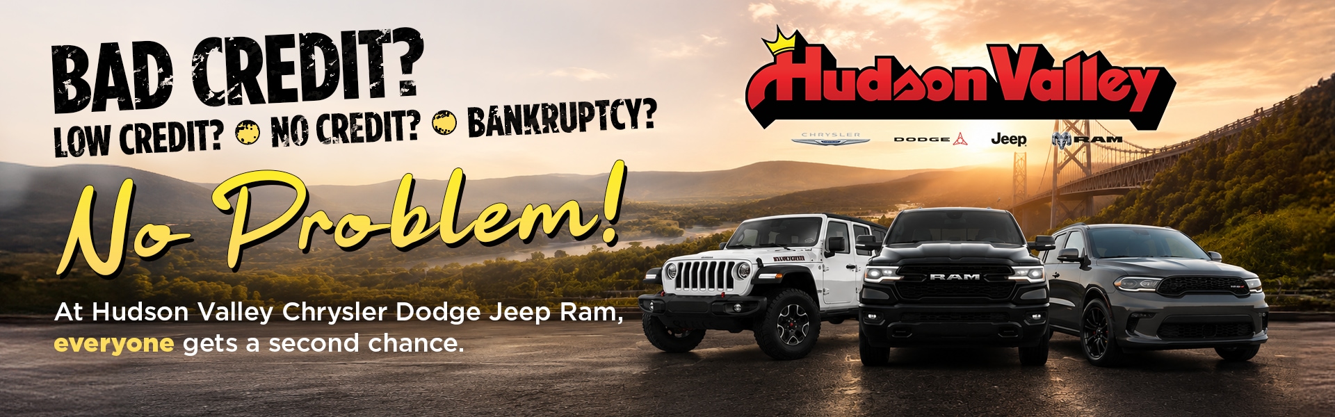 Bad Credit? Low Credit? No Credit? Bankruptcy?