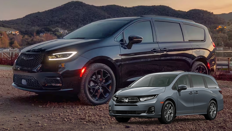 2025 Chrysler Pacifica vs the 2025 Honda Odyssey Head-to-Head Comparison