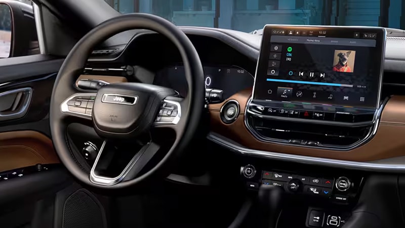 2025 Jeep Compass Apple CarPlay and Android Capability