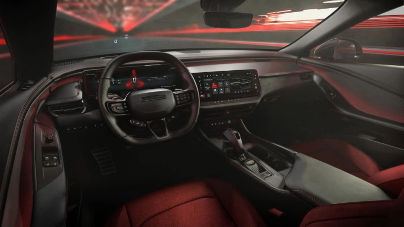 2025 Dodge Charger interior infotainment system
