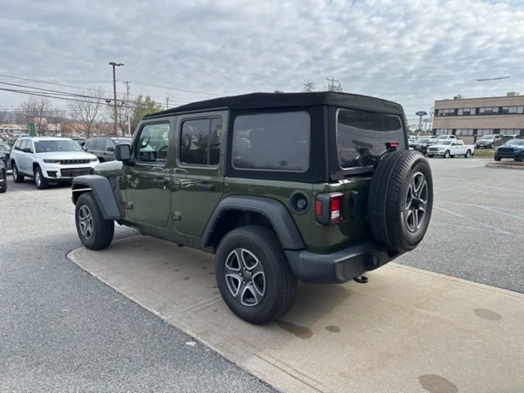 Certified 2022 Jeep Wrangler Unlimited Sport SUV