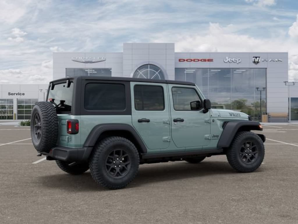 New 2026 Jeep Wrangler 4-DOOR WILLYS Sport Utility