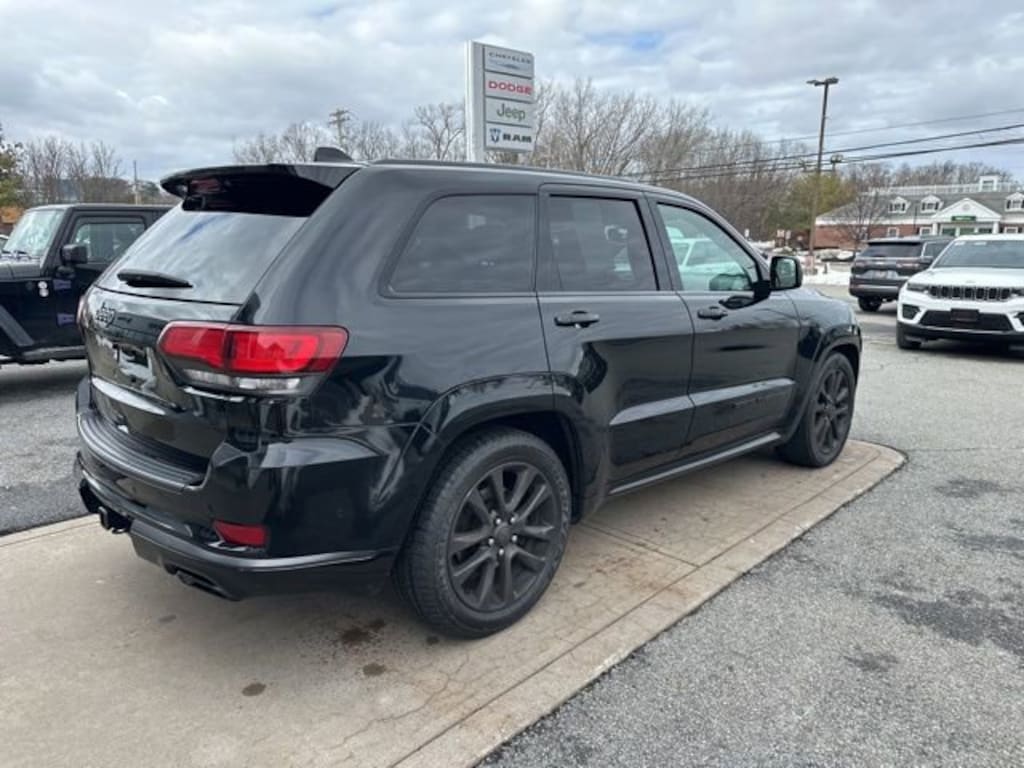 Certified 2018 Jeep Grand Cherokee Overland 4x4 SUV