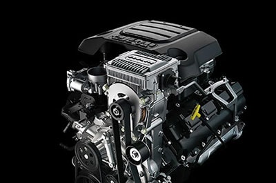 2022 Ram 1500 395 horsepower 5.7L HEMI V8 engine