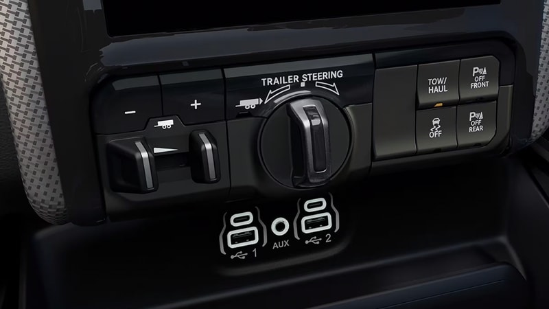Popular Ram 2500 Features When Hitching up a Trailer