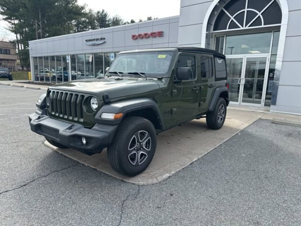 Certified 2022 Jeep Wrangler Unlimited Sport SUV