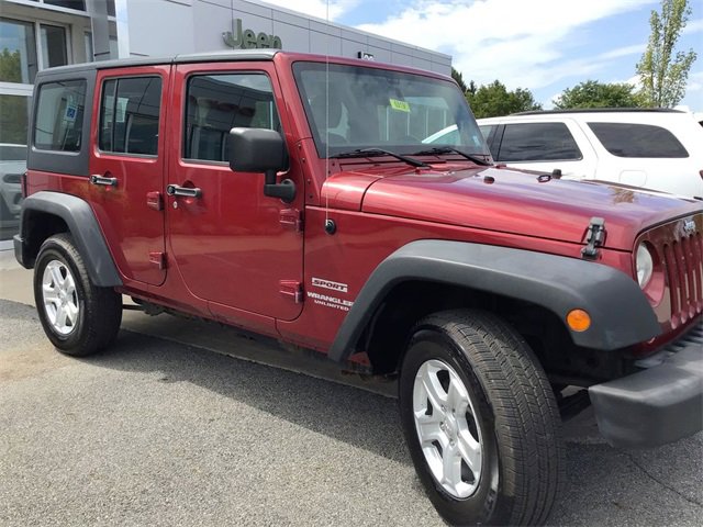 Used 2013 Jeep Wrangler Unlimited Sport with VIN 1C4BJWDG0DL549718 for sale in Newburgh, NY