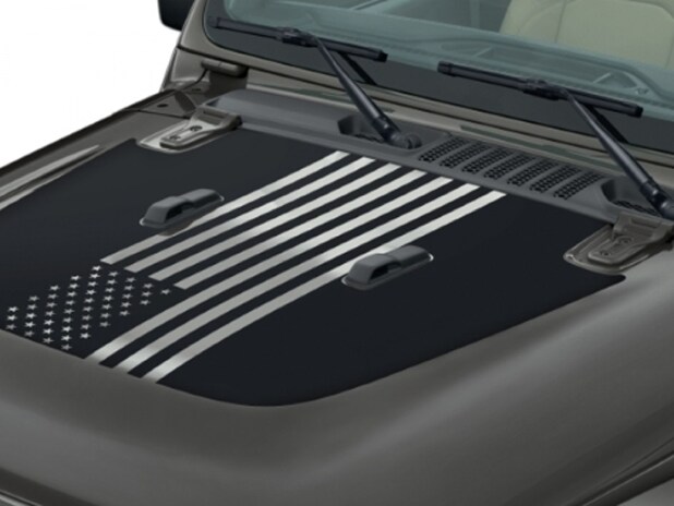2022 Jeep Wrangler hood graphic
