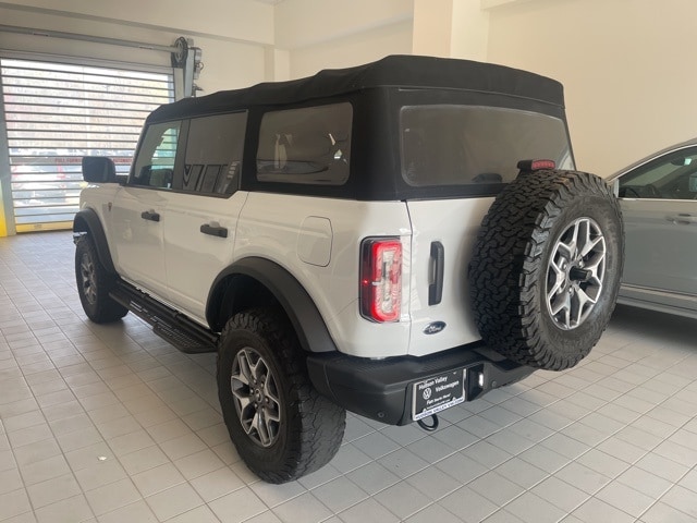 Used 2022 Ford Bronco 4-Door Badlands with VIN 1FMEE5DP0NLB57105 for sale in Wappingers Falls, NY