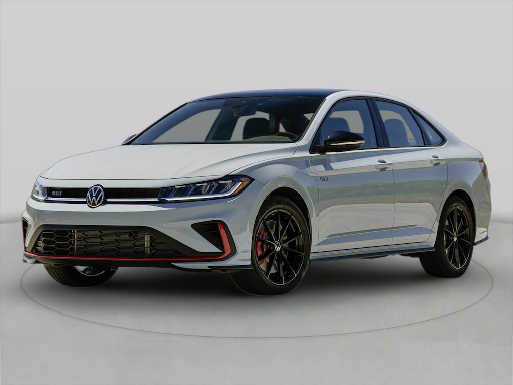 New Deep Black Pearl 2025 Volkswagen Jetta GLI For Sale, Lease or