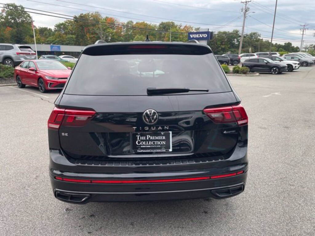 Certified 2024 Volkswagen Tiguan 2.0T SE R-Line Black SUV