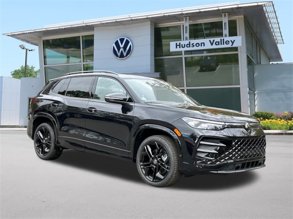 New 2025 Volkswagen Tiguan 2.0T SE R-Line Black SUV