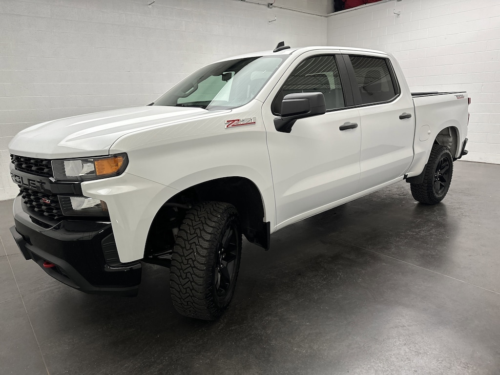 Used 2021 Chevrolet Silverado 1500 Custom Trail Boss Truck Crew Cab