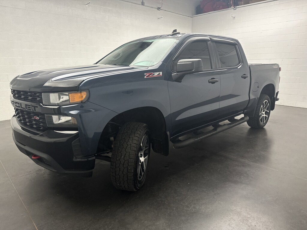Used 2019 Chevrolet Silverado 1500 Custom Trail Boss Crew Cab Pickup