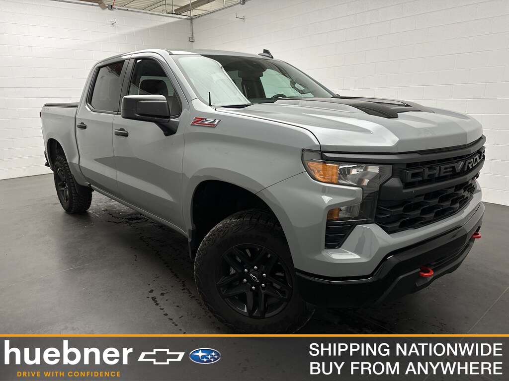 Used 2024 Chevrolet Silverado 1500 Custom Trail Boss Crew Cab Pickup