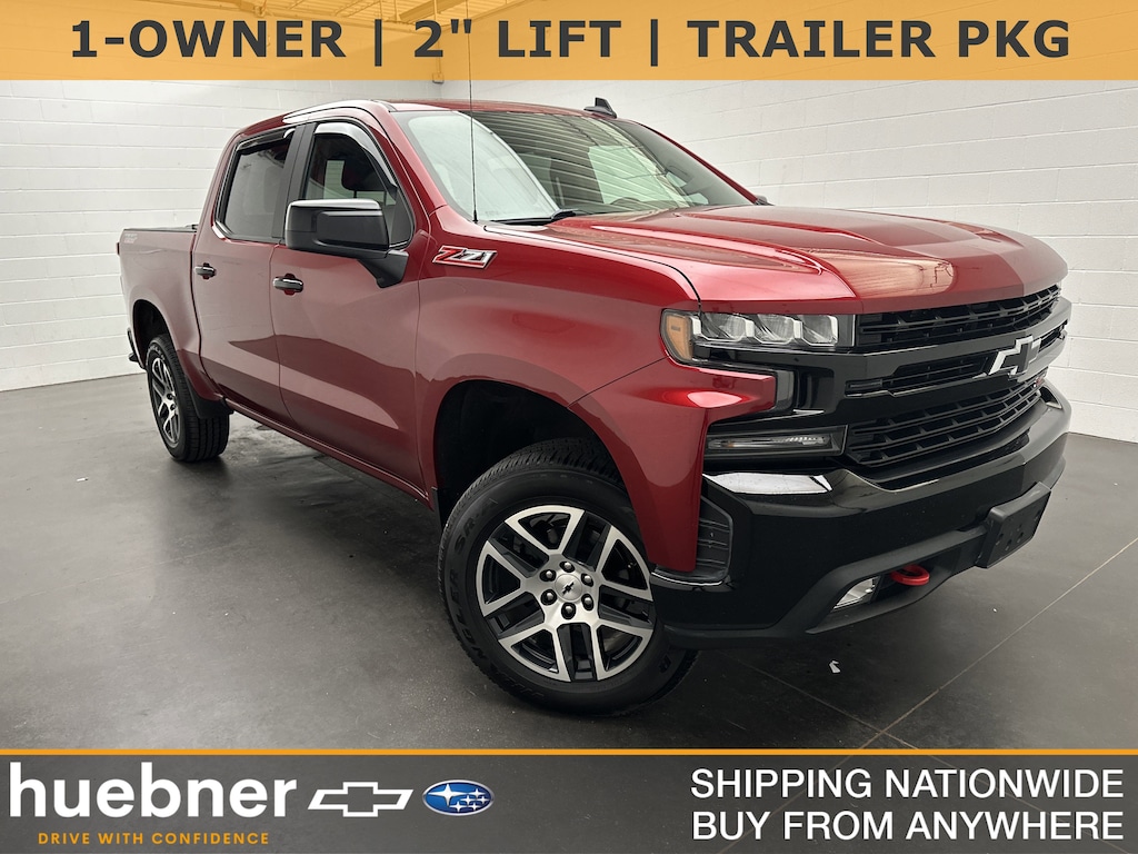 Used 2019 Chevrolet Silverado 1500 LT Trail Boss Crew Cab Pickup