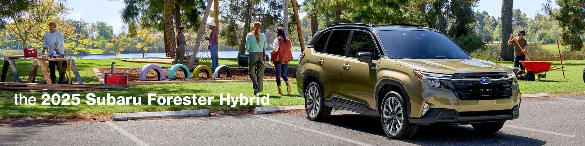  2025 Subaru Forester Hybrid Touring driving near Carrollton Ohio
