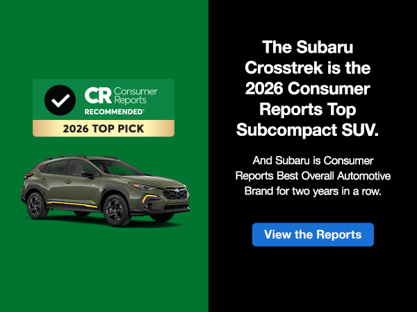 2026 Subaru Crosstrek Consumer Reports Top Pick