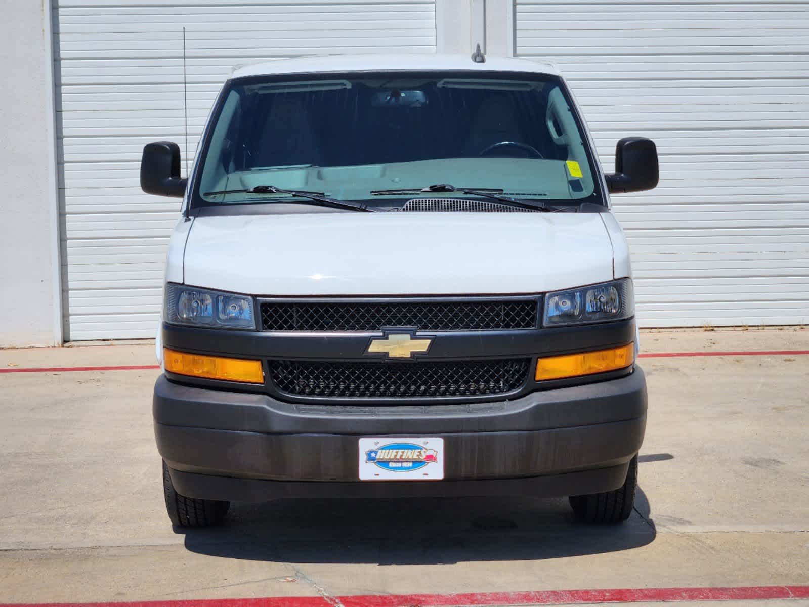 Used 2023 Chevrolet Express Cargo Work Van with VIN 1GCWGBFP1P1103938 for sale in Lewisville, TX