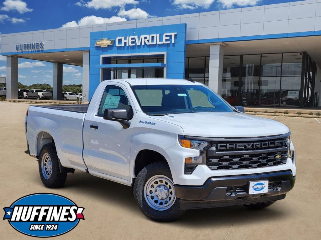 Summit White 2026 Chevrolet Silverado 1500 Work Truck Regular Cab RWD Pickup Truck 4X2 Automatic