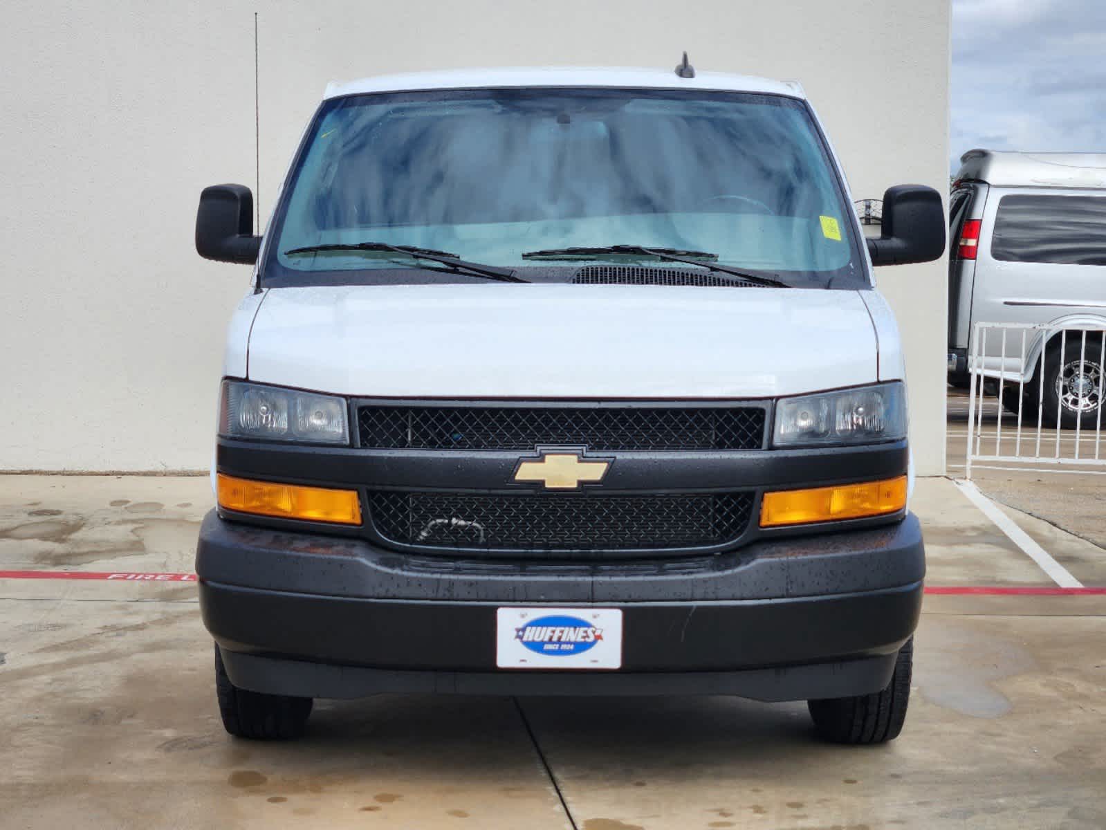 Used 2022 Chevrolet Express Cargo Work Van with VIN 1GCWGBF71N1283757 for sale in Lewisville, TX