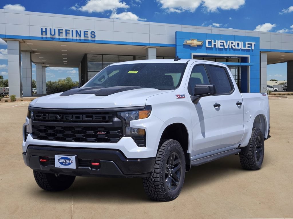 New 2026 Chevrolet Silverado 1500 Custom Trail Boss Truck Crew Cab